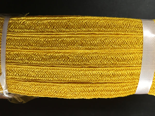 Hemp Weave Trim- Yellow