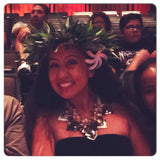 Ti Leaf Lei Upo'o Full Head Crown Style