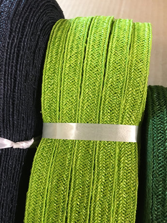 Hemp Weave Trim- Lime Green