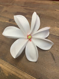 4.5” Foam Tiare Flowers Hair Pick