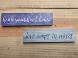 Wood Mini Signs
