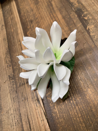 Triple Tiare Flower Cluster Hair Clip