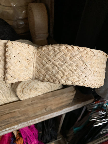 Woven Raffia - Natural 2” Wide