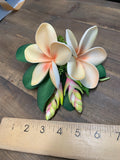 Plumeria and Heliconia Big Hair Clip