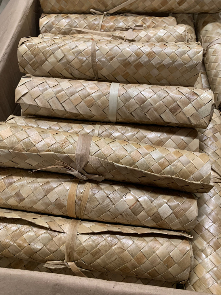 Woven Lauhala Mat California Hula Center