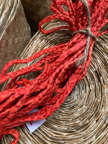 Raffia Braided Rope, Small Details - Aloha Hula Supply