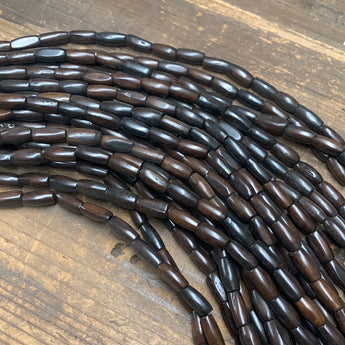 Wood Tubes Strand- about 1/2”