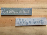 Wood Mini Signs