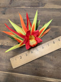 Orchid and Bird of Paradise Big Hair Clip
