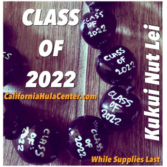 CLEARANCE Class of 2022 Kukui Nut Lei