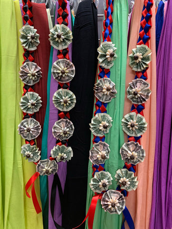 Long Money Ribbon Lei