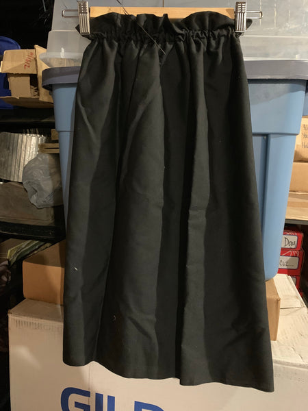 Long, Black Tube Dress Kid-size