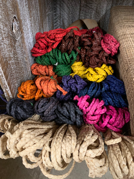 Raffia Braid wide 10 yard roll