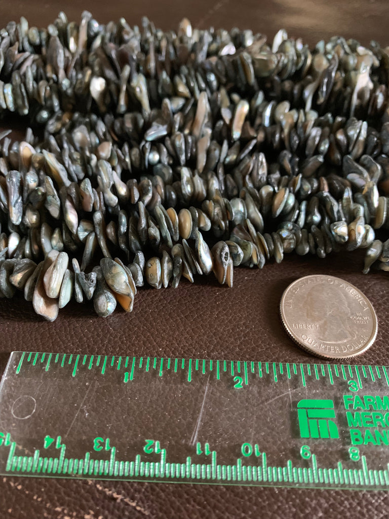 Shell Strand Mother of Pearl Natural Chips Shell Strand – California Hula Center