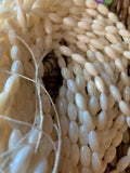 White Mother of Pearl Shell Strand