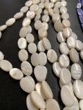 White Mother of Pearl Shell Strand